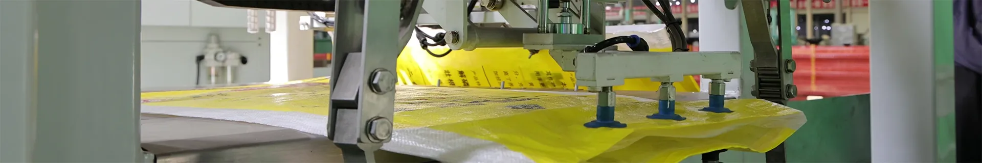 أنظمة تعبئة ورص الأكياس آلياً