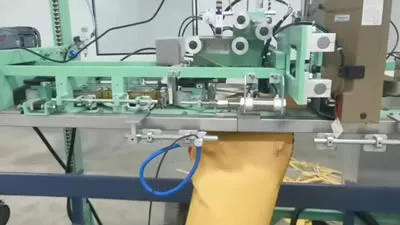 ماكينة لحام وخياطة الأكياس الورقية متعددة الطبقات، سلسلة GKS