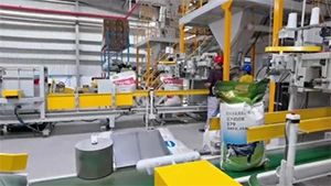 نظام ميزان تعبئة بنظام التغذية بالسير