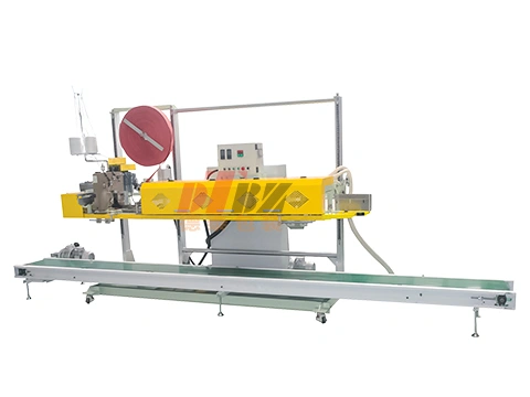 ماكينة لحام حراري وخياطة للأكياس والشكائر المنسوجة، BZR